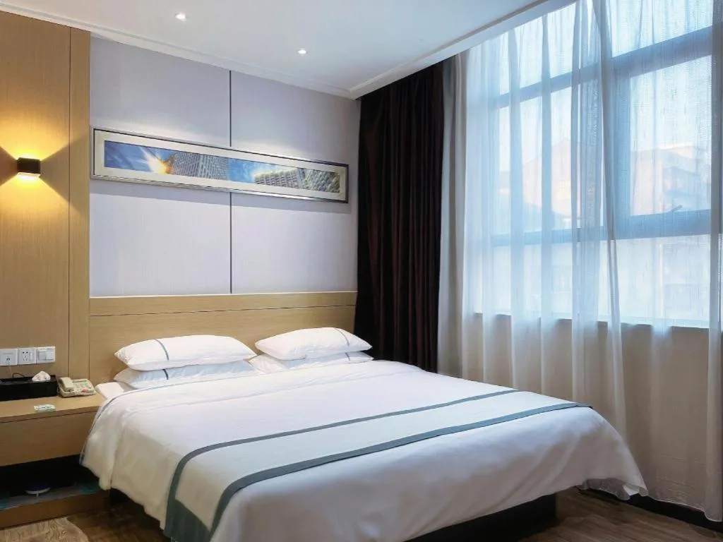 Bed in City Comfort Inn Jingzhou Jianli Jiangcheng Road