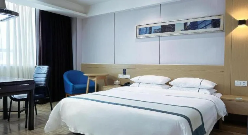 Bed in City Comfort Inn Jingzhou Jianli Jiangcheng Road