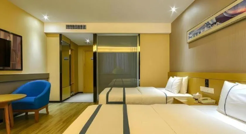 Bed in City Comfort Inn Jingzhou Jianli Jiangcheng Road