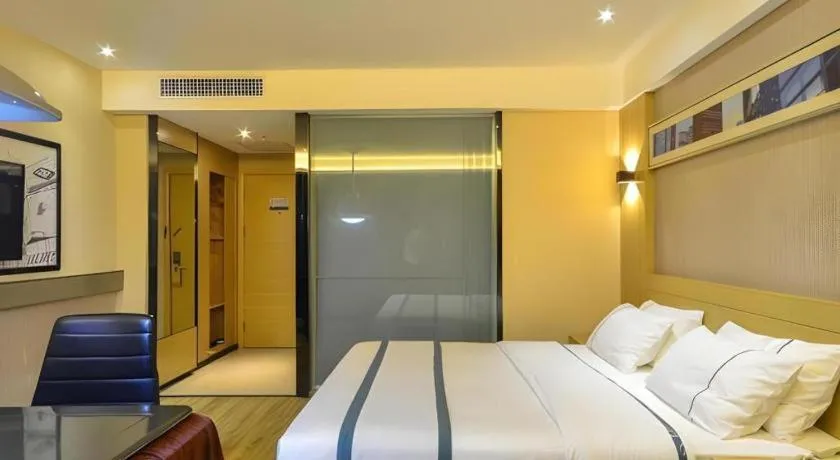 Bed in City Comfort Inn Jingzhou Jianli Jiangcheng Road