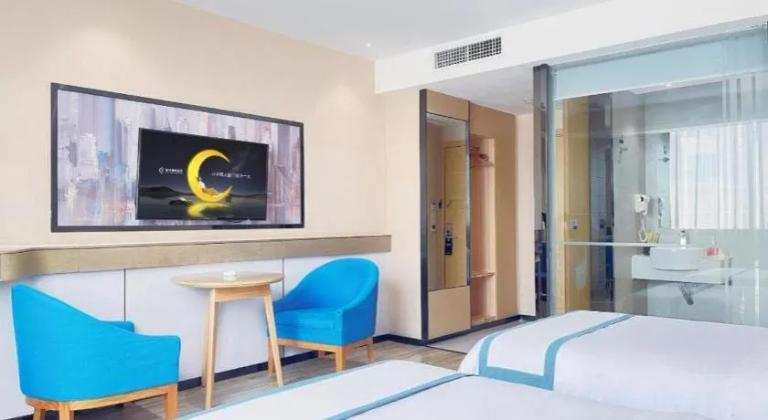 Bed in City Comfort Inn Jingzhou Jianli Jiangcheng Road