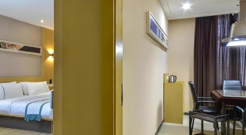 Bed in City Comfort Inn Jingzhou Jianli Jiangcheng Road