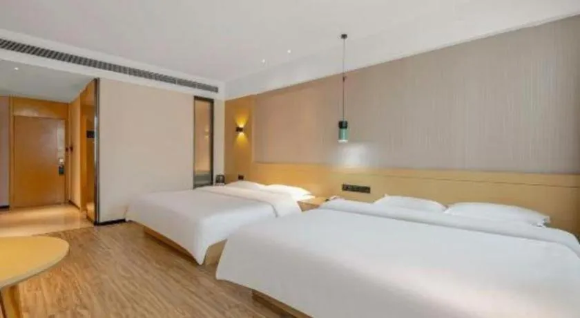 Bed in City Comfort Inn Jinan Railway Station Daming Lake