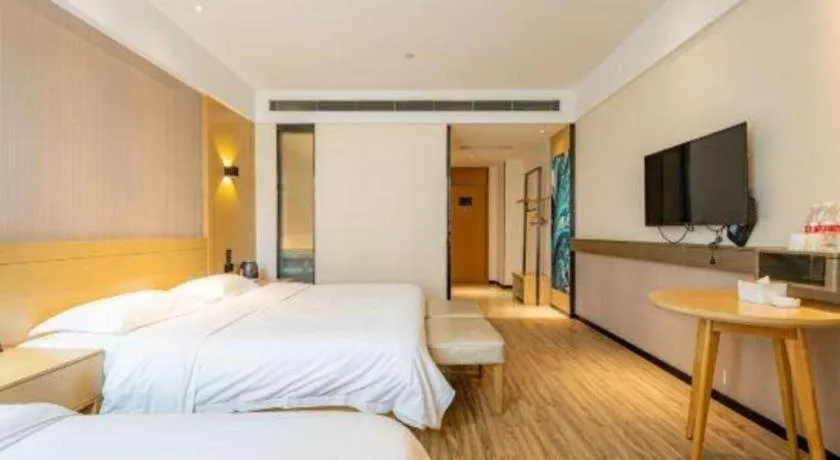 Bed in City Comfort Inn Jinan Railway Station Daming Lake