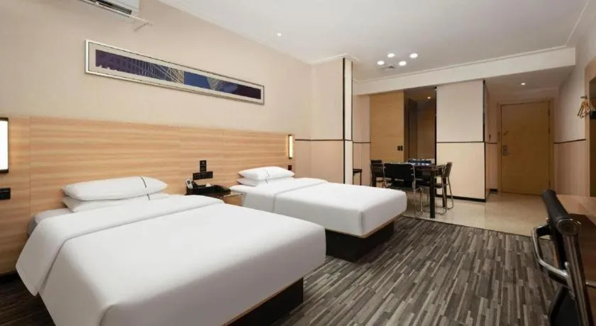 Bed in City Comfort Inn Huangshi Bei Station