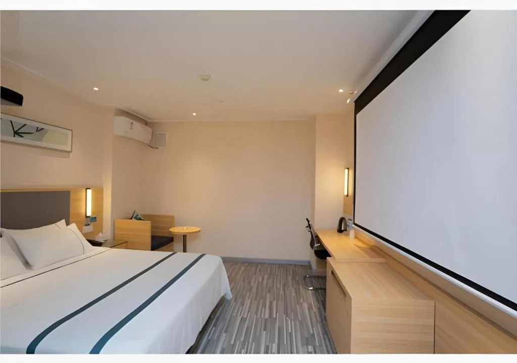 Bed in City Comfort Inn Hefei Anhui Medical University Affiliated Hospital USTC