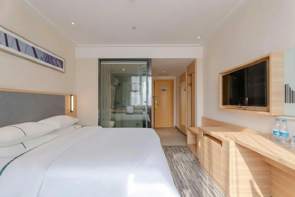 Bed in City Comfort Inn Hefei Anhui Medical University Affiliated Hospital USTC