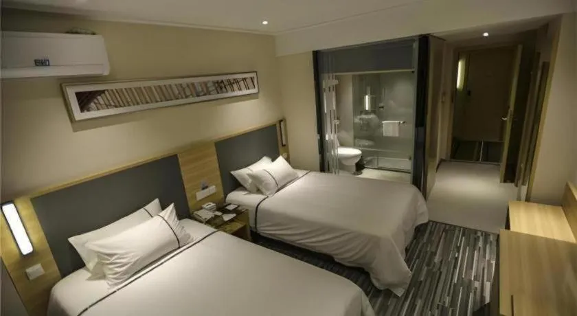 Bed in City Comfort Inn Hefei Anhui Medical University Affiliated Hospital USTC