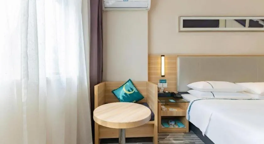 Bed in City Comfort Inn Hefei Anhui Medical University Affiliated Hospital USTC