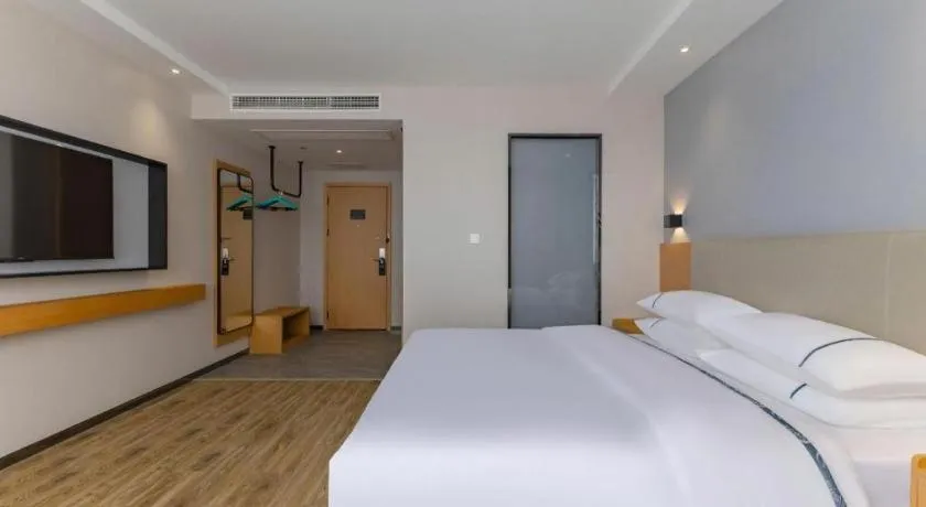 Bed in City Comfort Inn Hefei Anhui Medical University Affiliated Hospital USTC