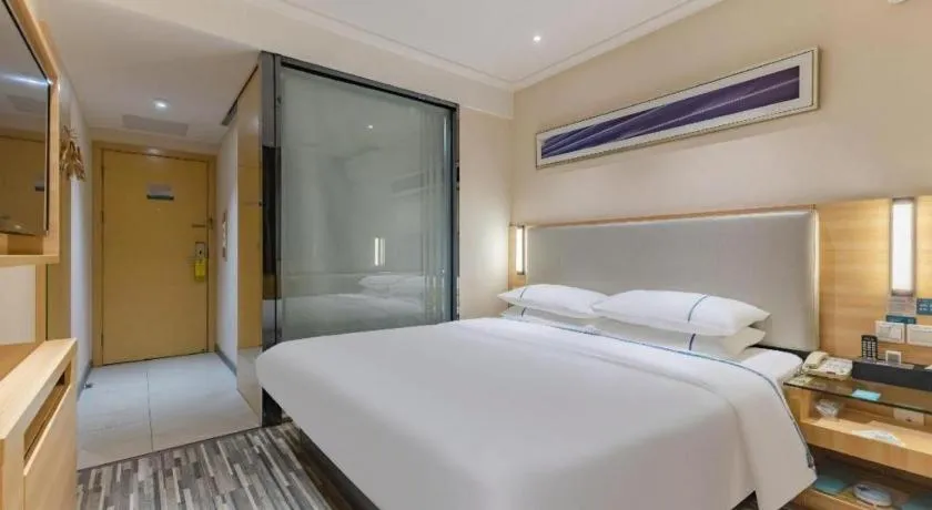 Bed in City Comfort Inn Hefei Anhui Medical University Affiliated Hospital USTC