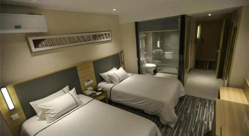 Bed in City Comfort Inn Hefei Anhui Medical University Affiliated Hospital USTC