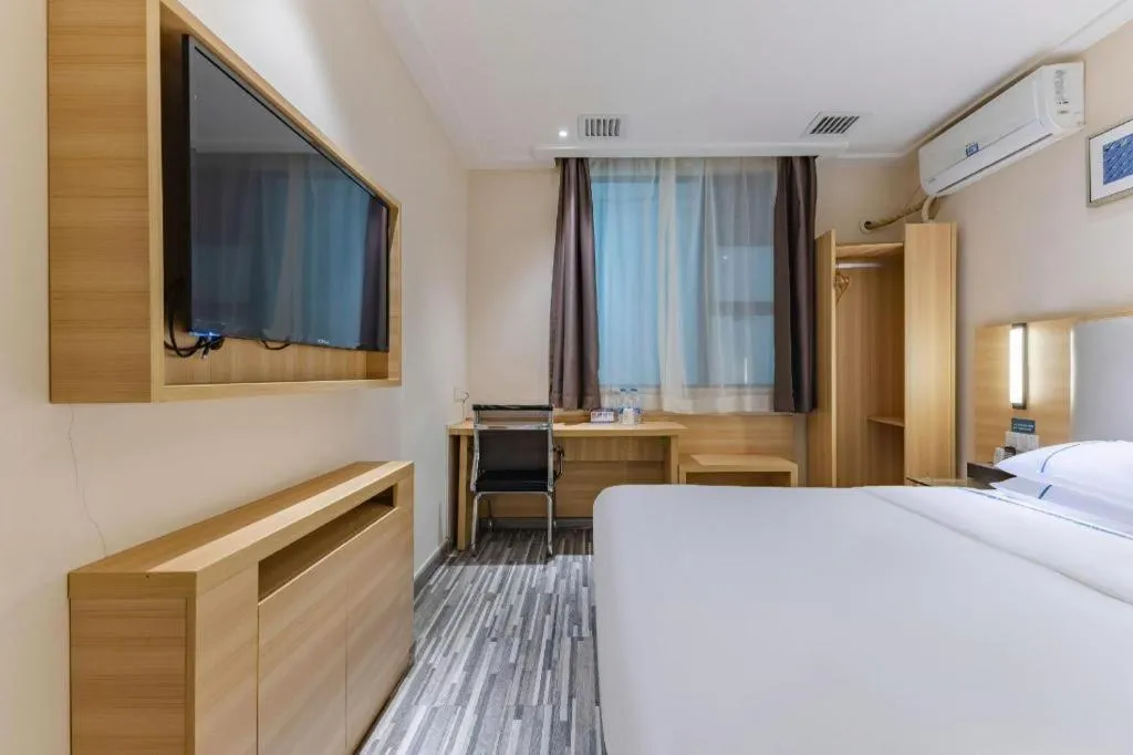 Bed in City Comfort Inn Hefei Anhui Medical University Affiliated Hospital USTC