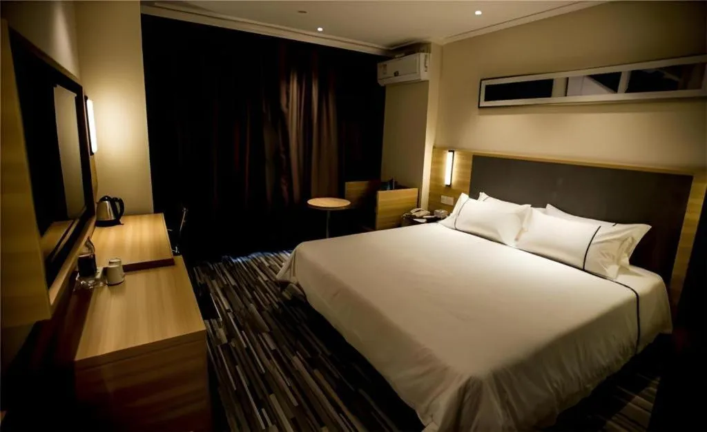 Bed in City Comfort Inn Hefei Anhui Medical University Affiliated Hospital USTC