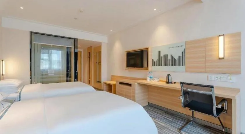 Bed in City Comfort Inn Hefei Anhui Medical University Affiliated Hospital USTC