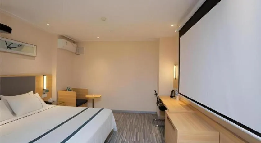 Bed in City Comfort Inn Hefei Anhui Medical University Affiliated Hospital USTC