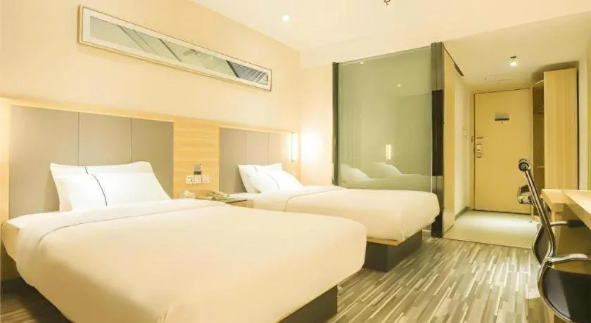 Bed in City Comfort Inn Nanning Railway Station Beihu Nanmian Street