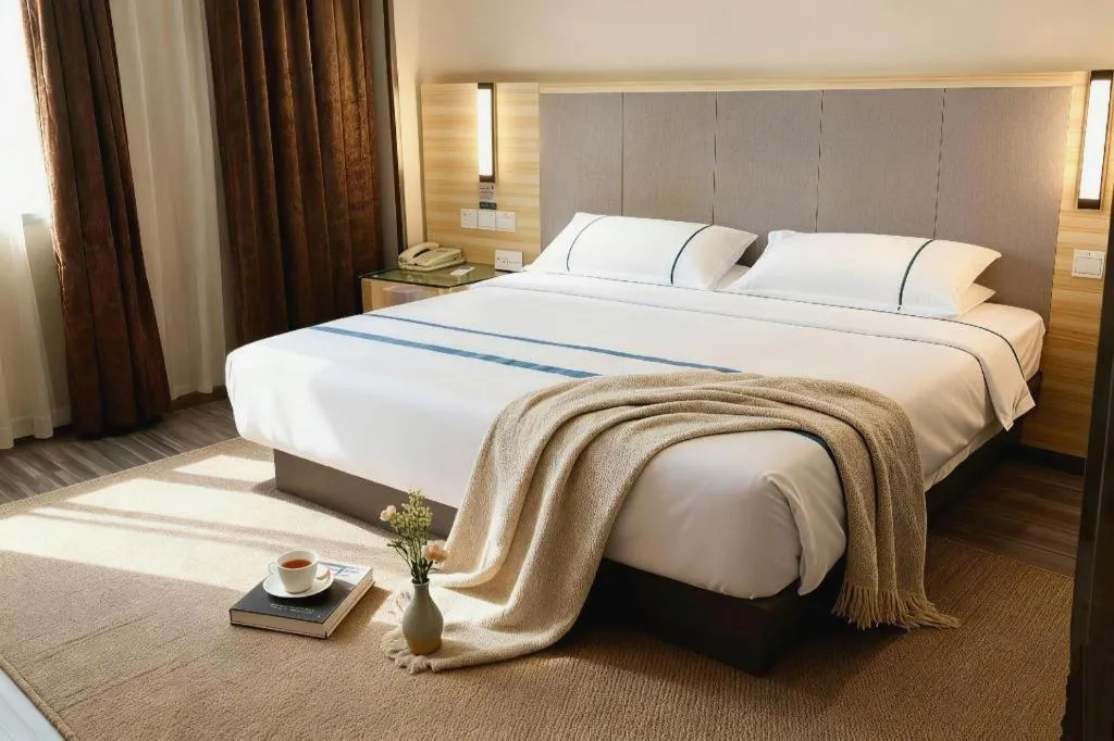 Bed in City Comfort Inn Nanning Railway Station Beihu Nanmian Street