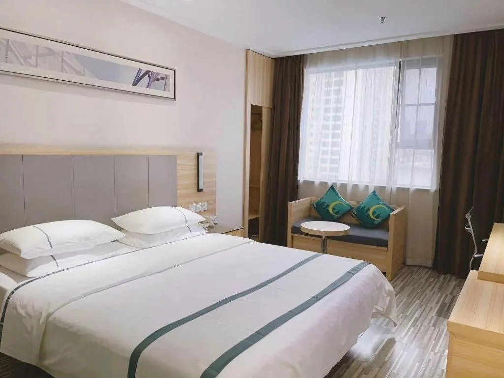Bed in City Comfort Inn Nanning Railway Station Beihu Nanmian Street