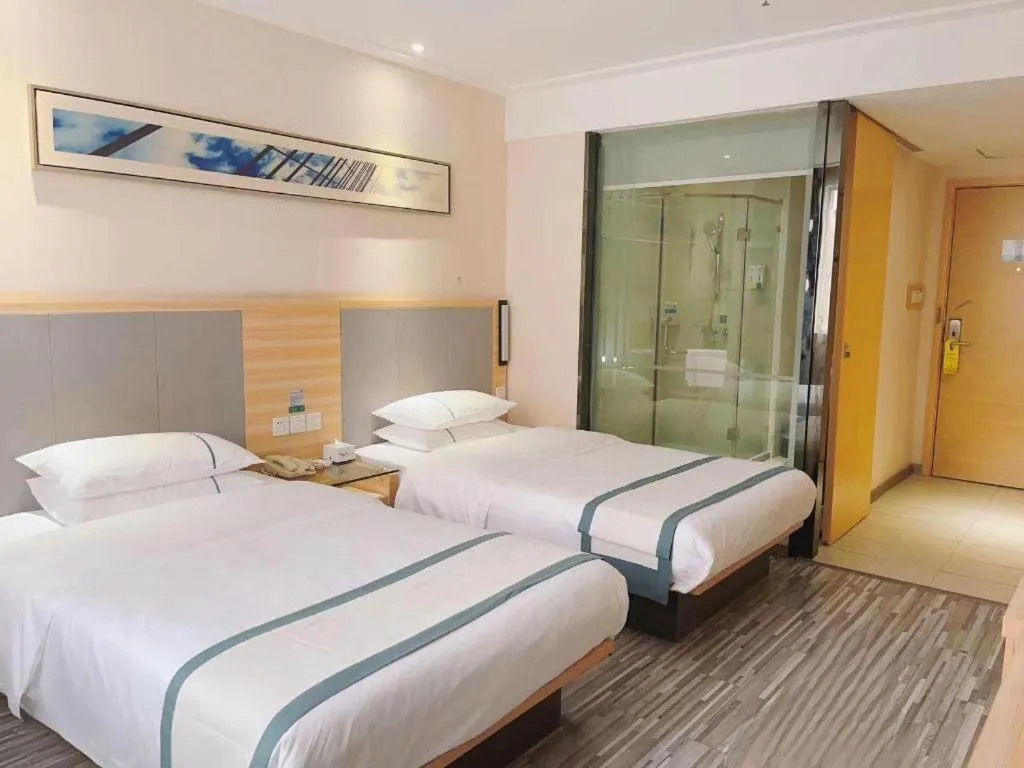 Bed in City Comfort Inn Nanning Railway Station Beihu Nanmian Street