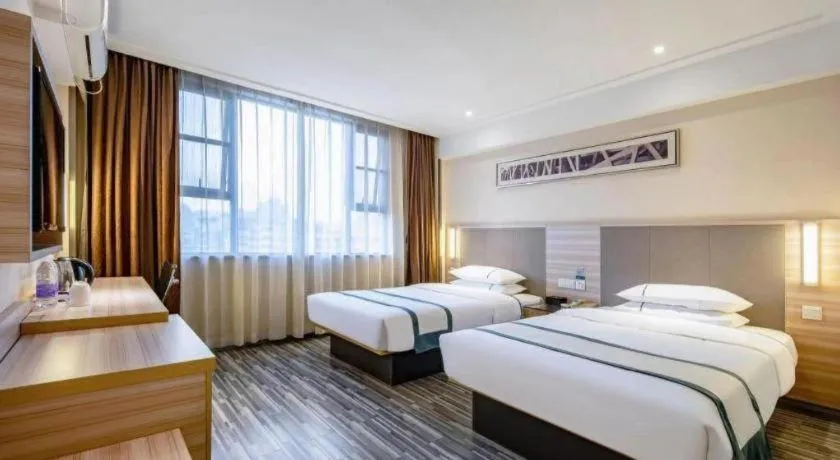 Bed in City Comfort Inn Nanning Railway Station Beihu Nanmian Street