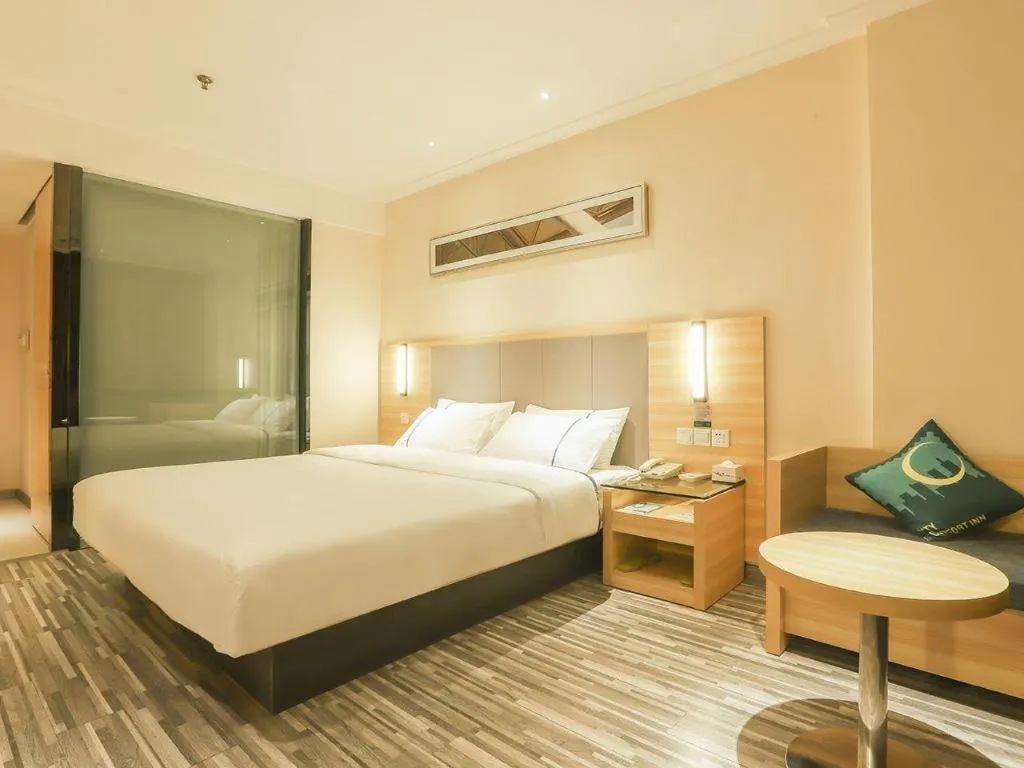 Bed in City Comfort Inn Nanning Railway Station Beihu Nanmian Street