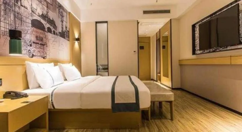 Bed in City Comfort Inn Nanning Jiangnan Wanda Plaza