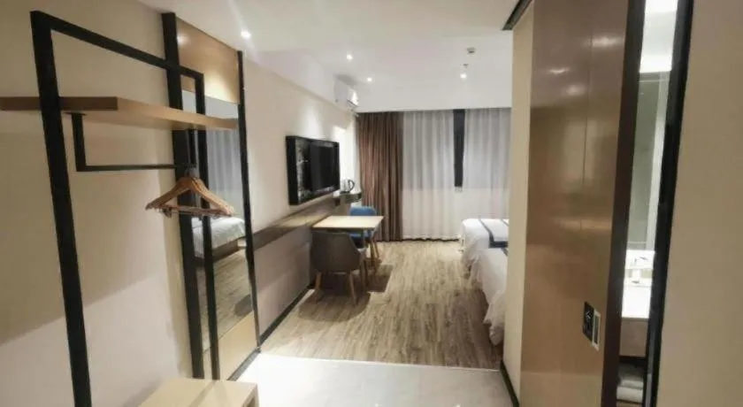 Bed in City Comfort Inn Nanning Jiangnan Wanda Plaza