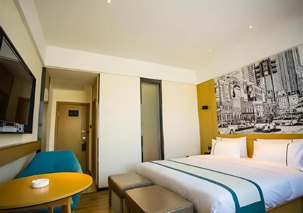 Bed in City Comfort Inn Shangri-La Dukezong Ancient Town