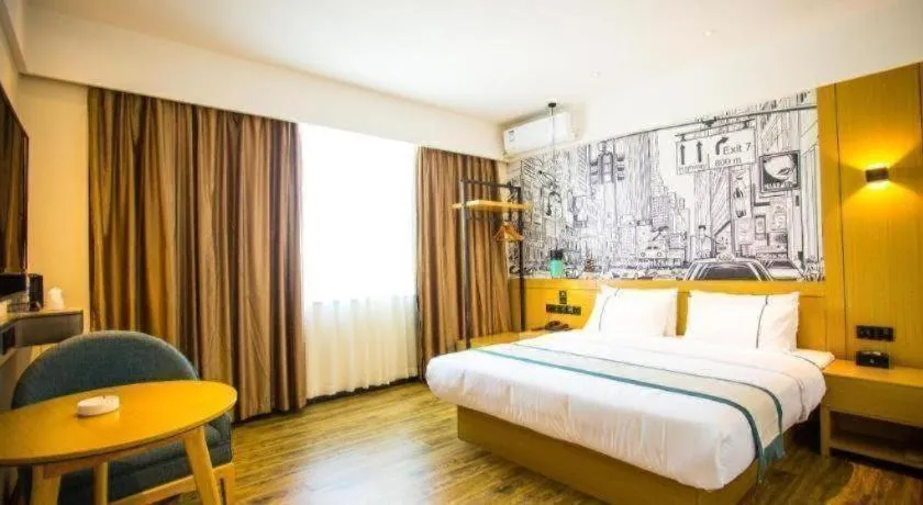 Bed in City Comfort Inn Shangri-La Dukezong Ancient Town