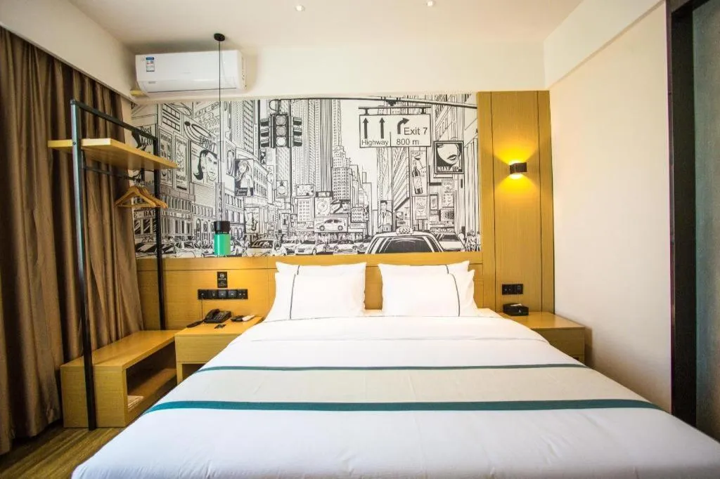 Bed in City Comfort Inn Shangri-La Dukezong Ancient Town