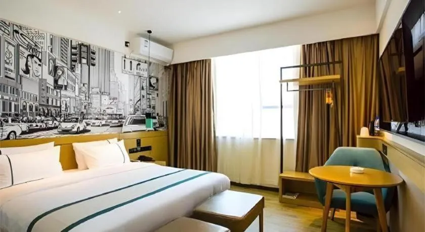 Bed in City Comfort Inn Shangri-La Dukezong Ancient Town