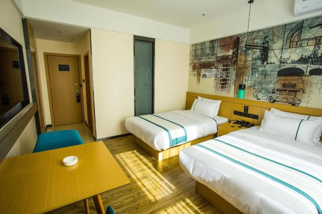 Bed in City Comfort Inn Shangri-La Dukezong Ancient Town