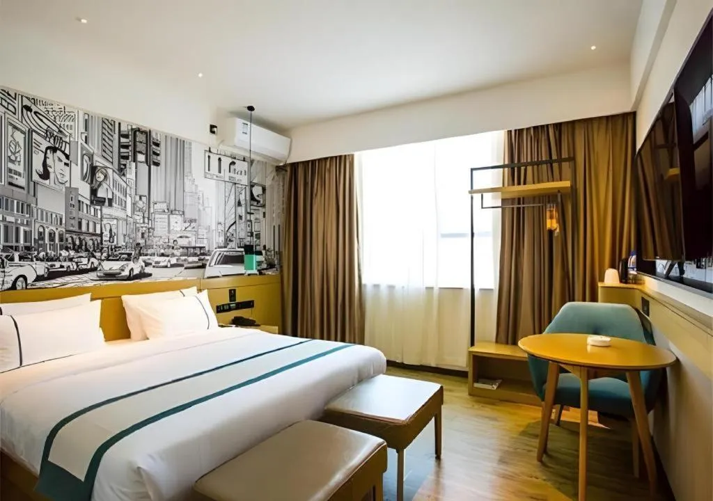 Bed in City Comfort Inn Shangri-La Dukezong Ancient Town