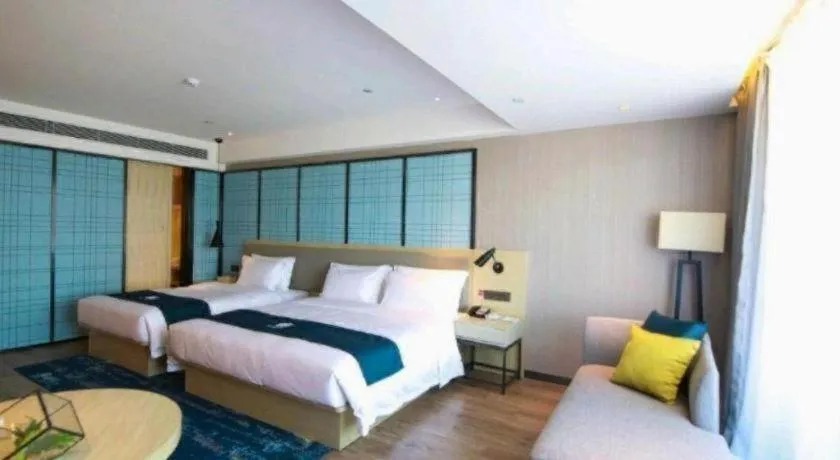 Bed in Echarm Hotel Changchun Jiutai District Government Railway Station