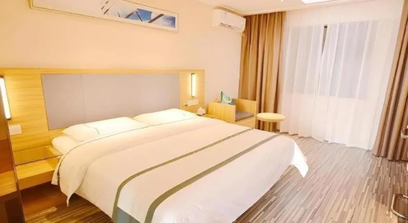 Bed in City Comfort Inn Dujiangyan Municipal Government