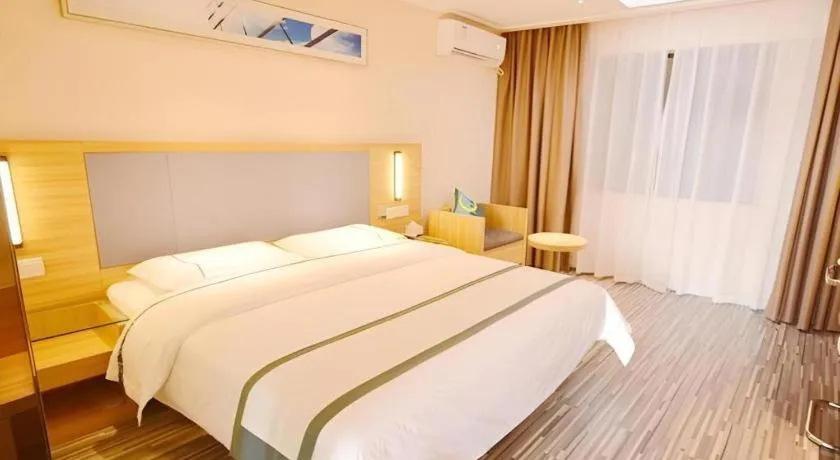 Bed in City Comfort Inn Dujiangyan Municipal Government