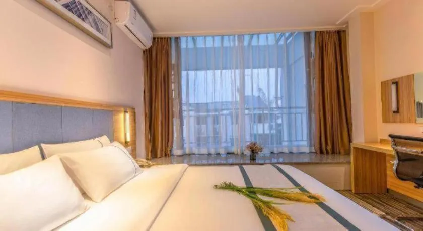 Bed in City Comfort Inn Dujiangyan Municipal Government