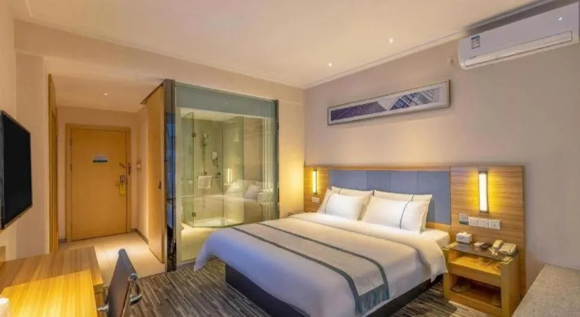 Bed in City Comfort Inn Dujiangyan Municipal Government