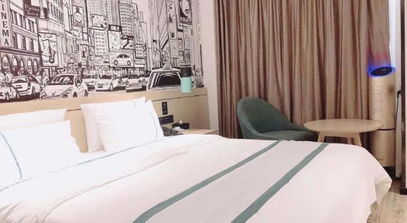 Bed in City Comfort Inn Nanning Guangxi University for Nationalities