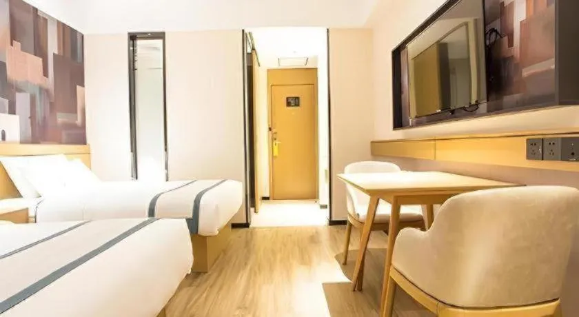 Bed in City Comfort Inn Nanning Guangxi University for Nationalities