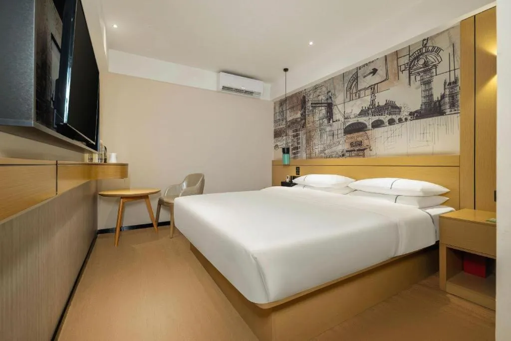 Bed in City Comfort Inn Nanning Guangxi University for Nationalities