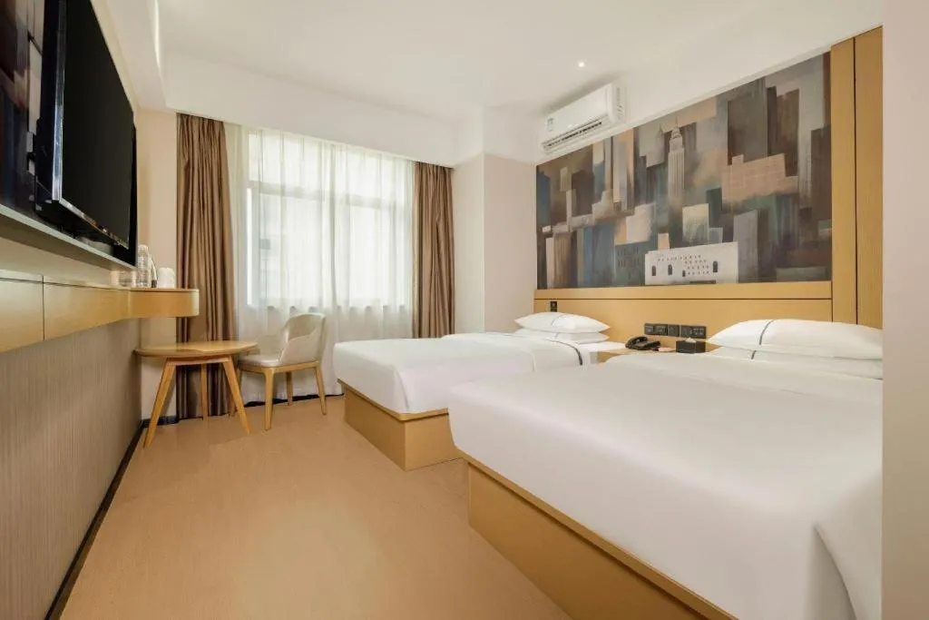 Bed in City Comfort Inn Nanning Guangxi University for Nationalities