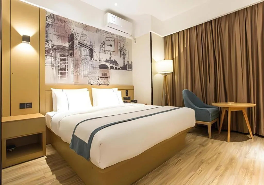 Bed in City Comfort Inn Nanning Guangxi University for Nationalities