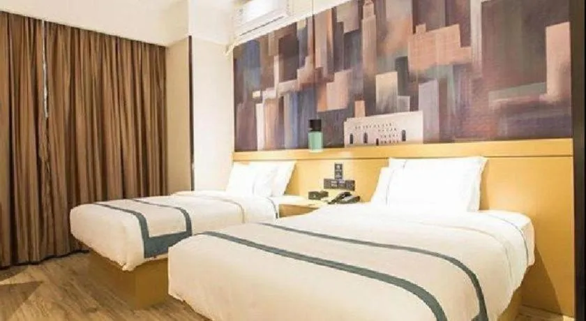 Bed in City Comfort Inn Nanning Guangxi University for Nationalities