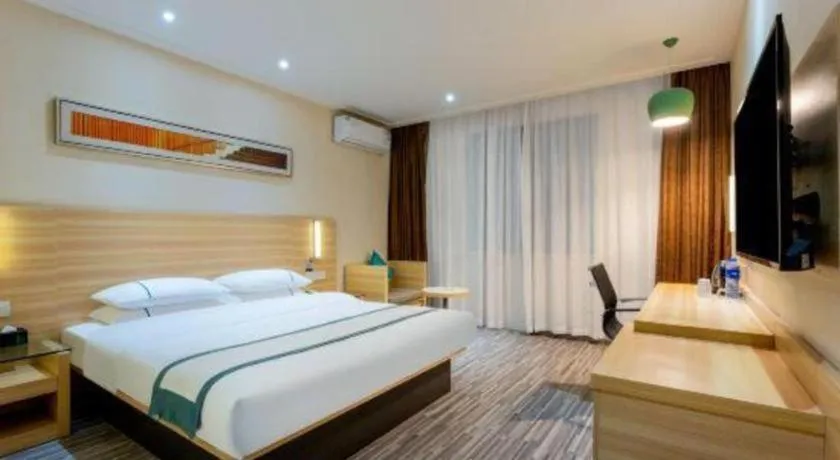 Bed in City Comfort Inn Suizhou Lieshan Avenue