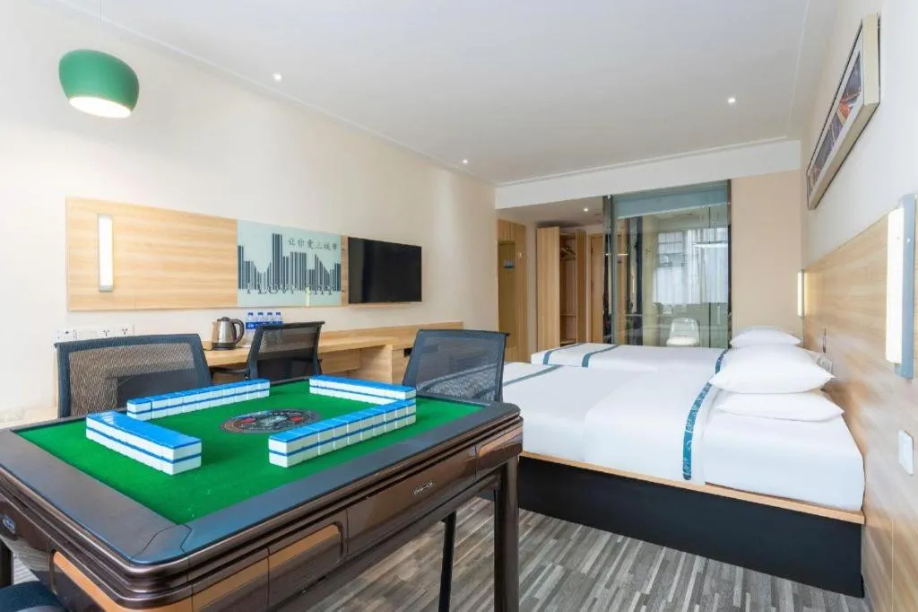 Bed in City Comfort Inn Suizhou Lieshan Avenue