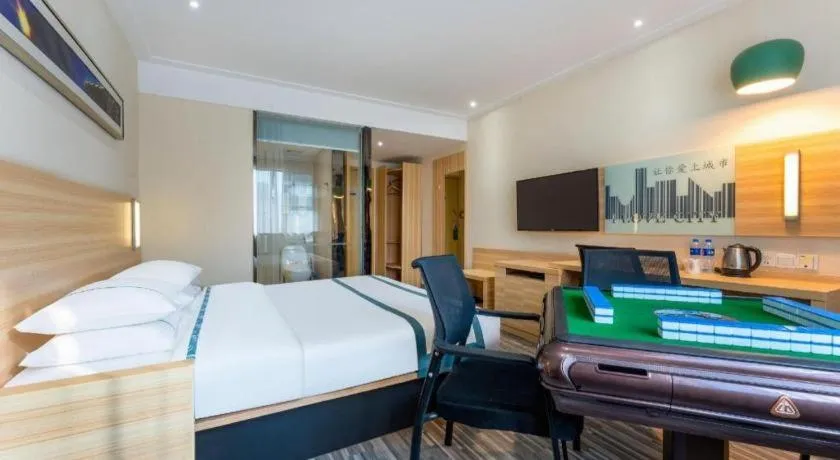 Bed in City Comfort Inn Suizhou Lieshan Avenue