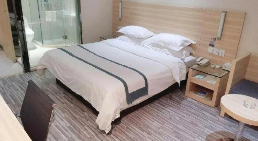 Bed in City Comfort Inn Suizhou Lieshan Avenue