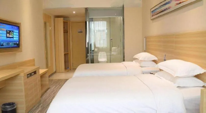 Bed in City Comfort Inn Suizhou Lieshan Avenue